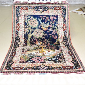 Китайские шелковые ковры ручной работы